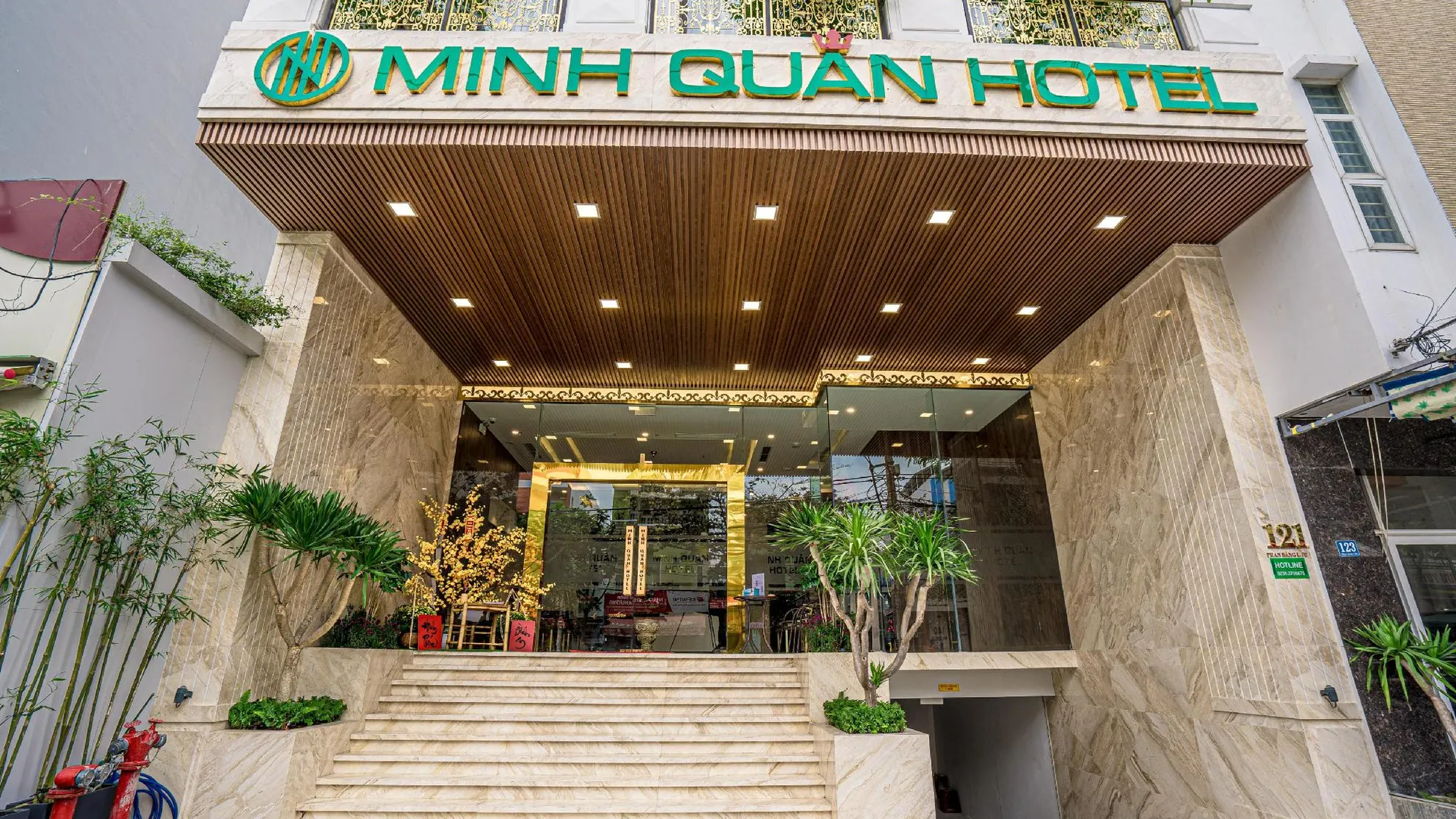 다낭 민 꽌 호텔 3성급 호텔 전망