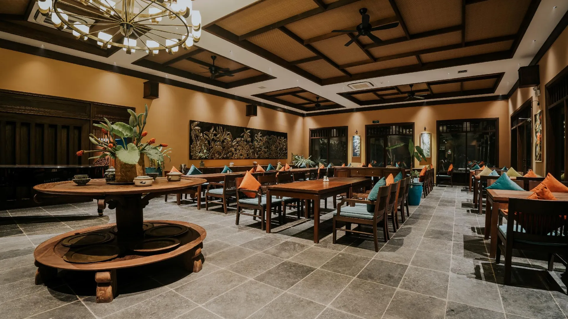 하노이 아무르 리조트 바비 4성급 호텔 레스토랑