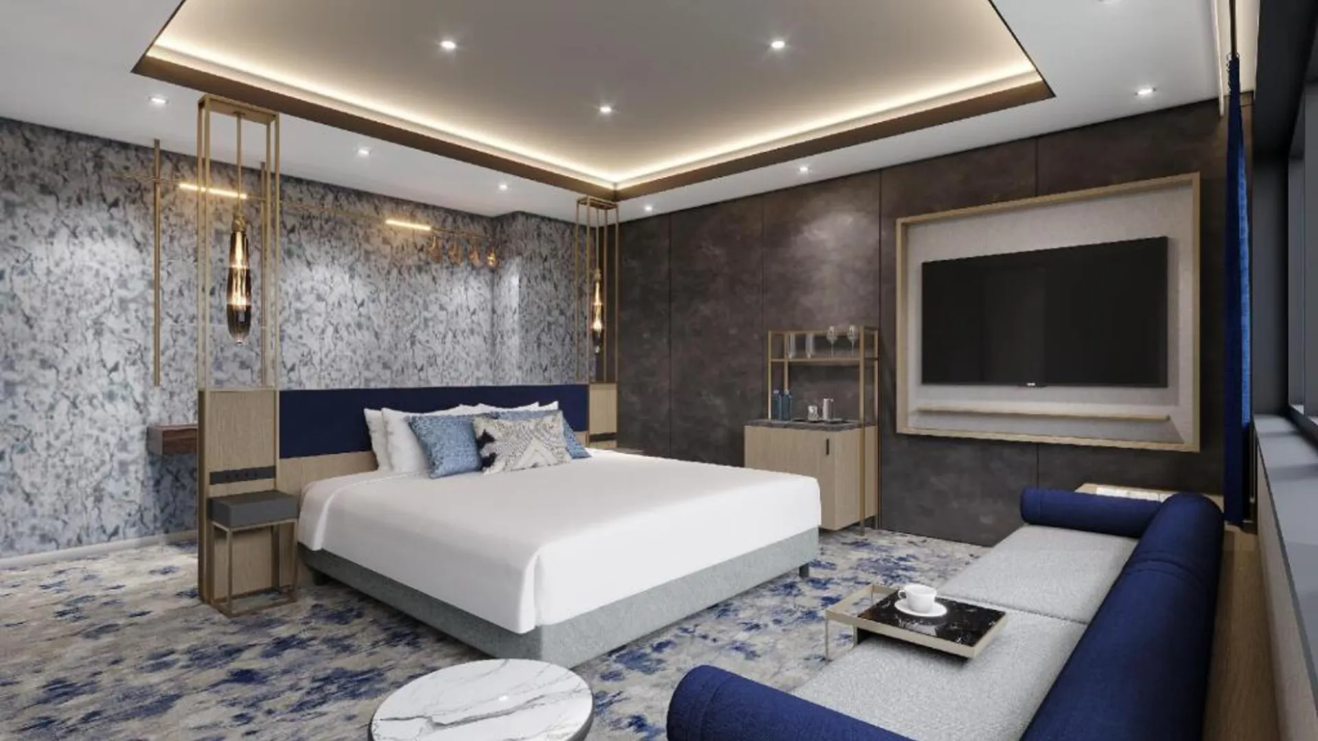 오사카 스파월드 호텔앤리조트 2성급 호텔 스위트룸