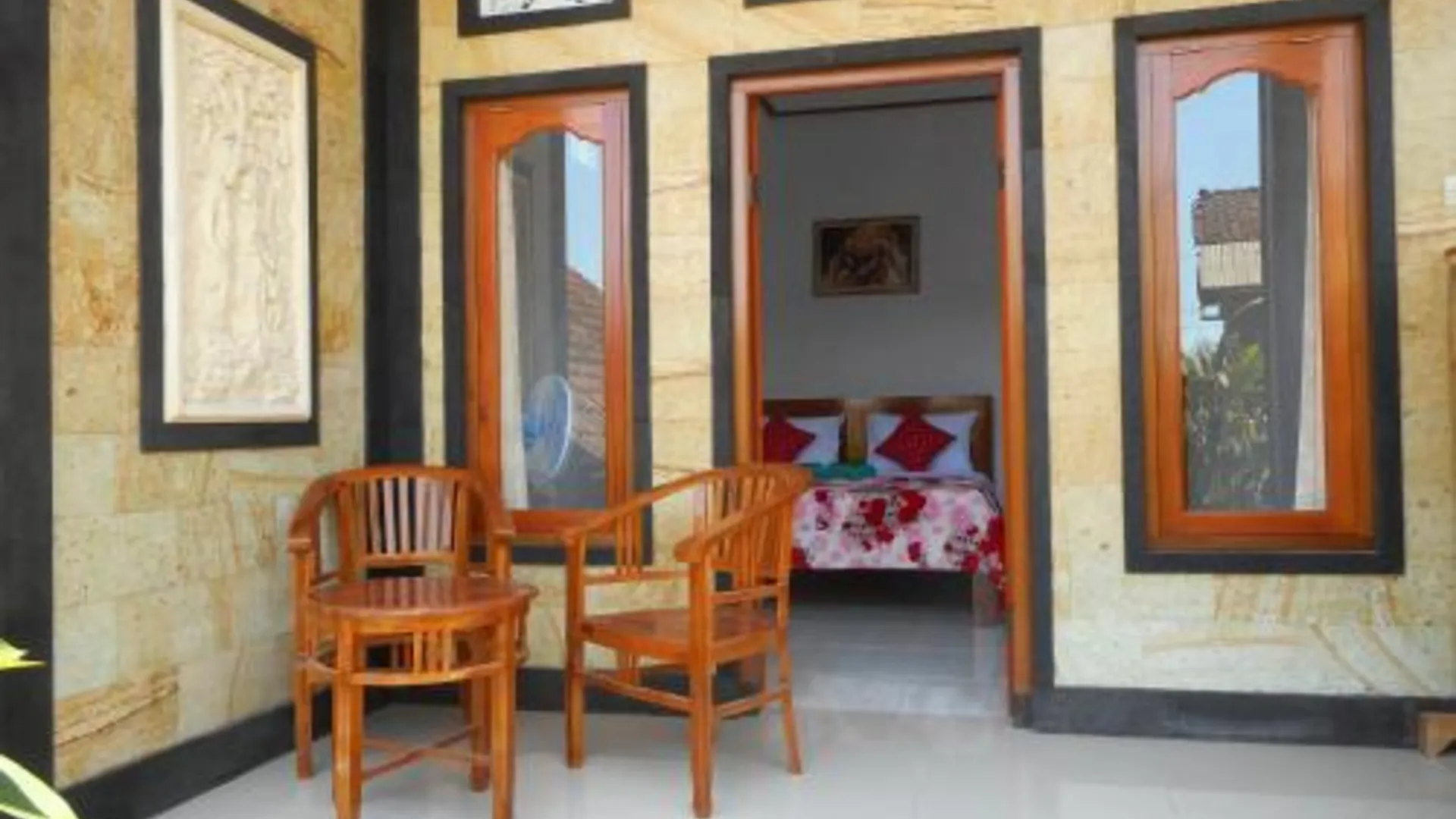 발리 Ming Homestay 2성급 싱글룸 전망