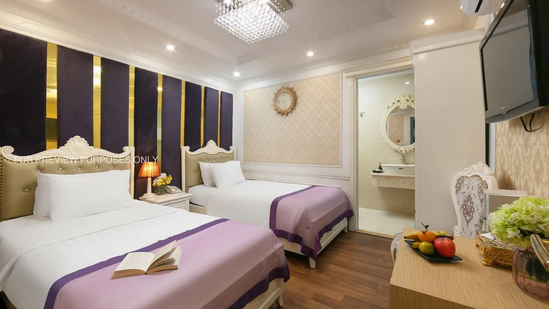 하노이 더 실크 그랜드 프리미엄 호텔 앤 스파 4성급 호텔 스위트룸