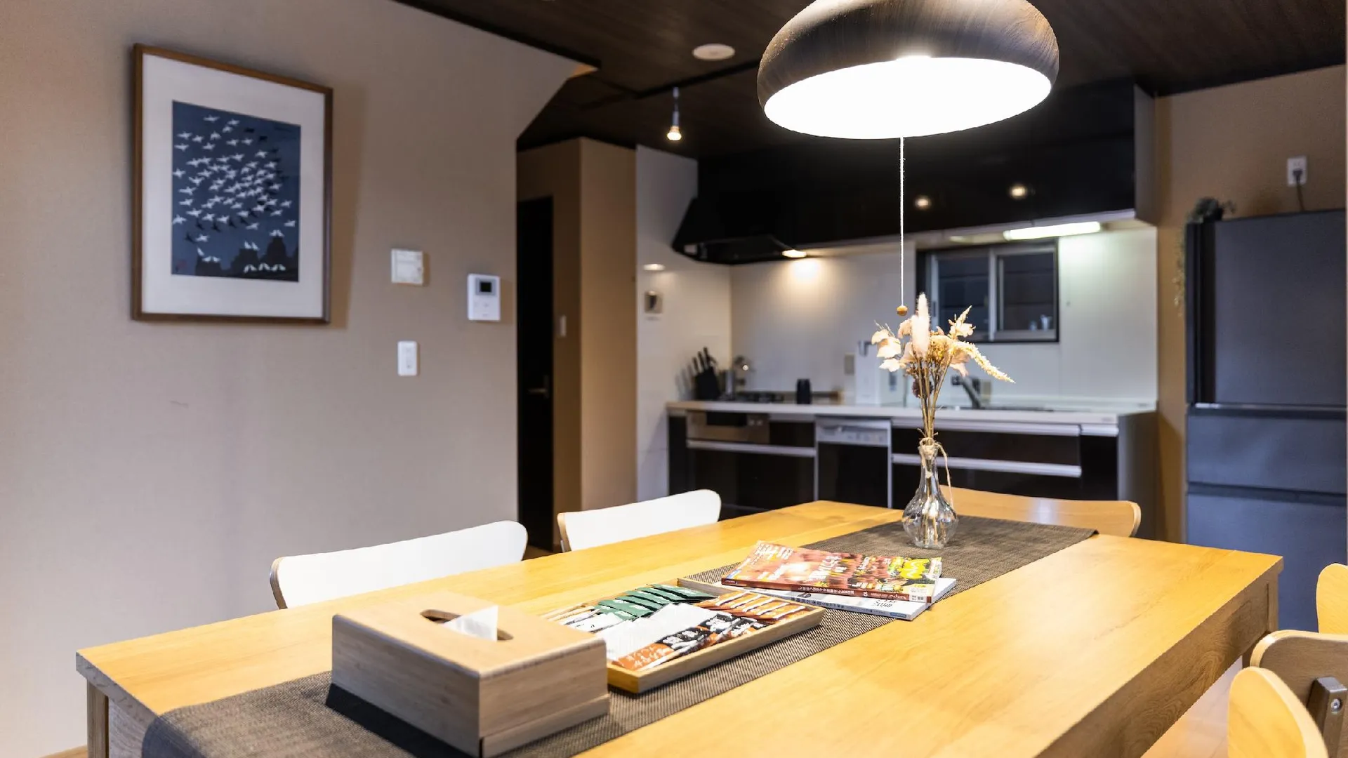 교토 아라시야마의 프라이빗 하우스 (120m², 침실 4개, 프라이빗 욕실 1개) 4성급 게스트하우스 로비