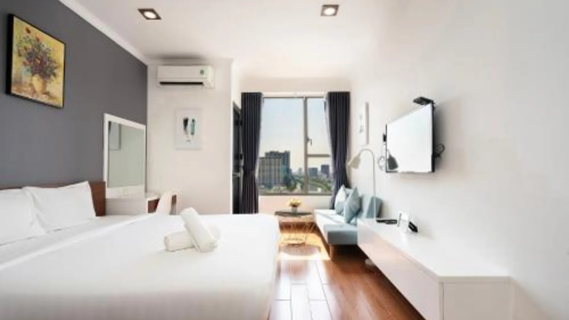 호치민 고비 홈 인 리버게이트 럭셔리 아파트먼트 3성급 호텔 스위트룸