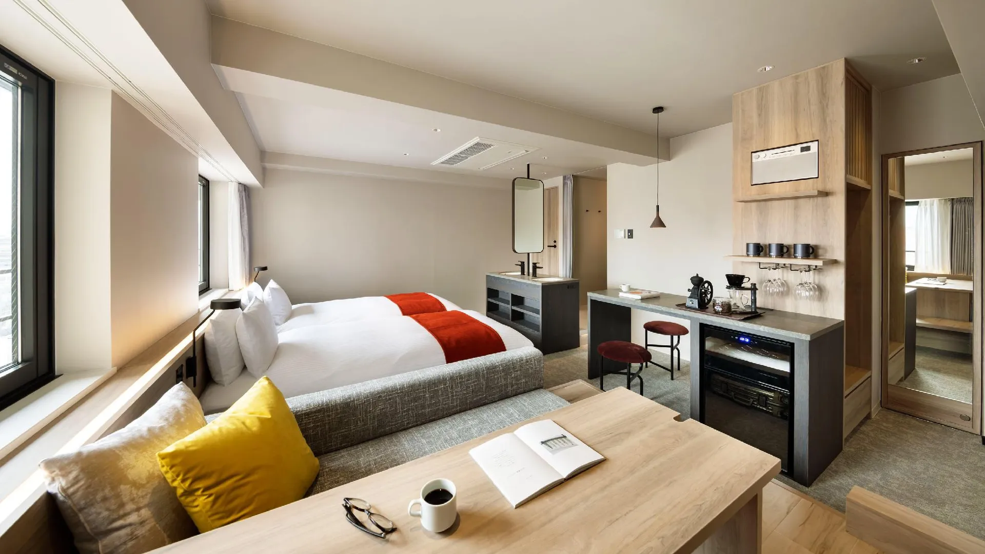 오사카 더 원파이브 오사카 남바 쿠로몬 3성급 호텔 스위트룸