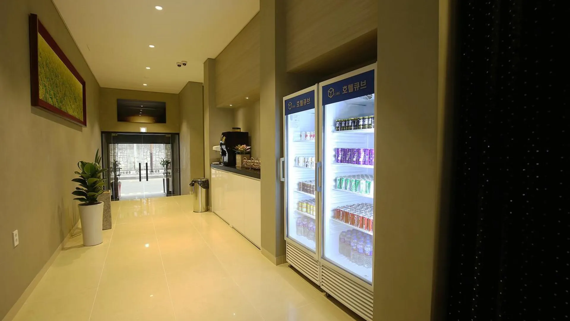 아산 아산 호텔 큐브 호텔 외관