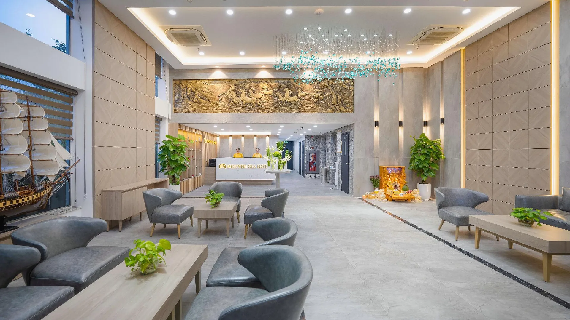 다낭 응우옌 기아 호텔 4성급 호텔 외관