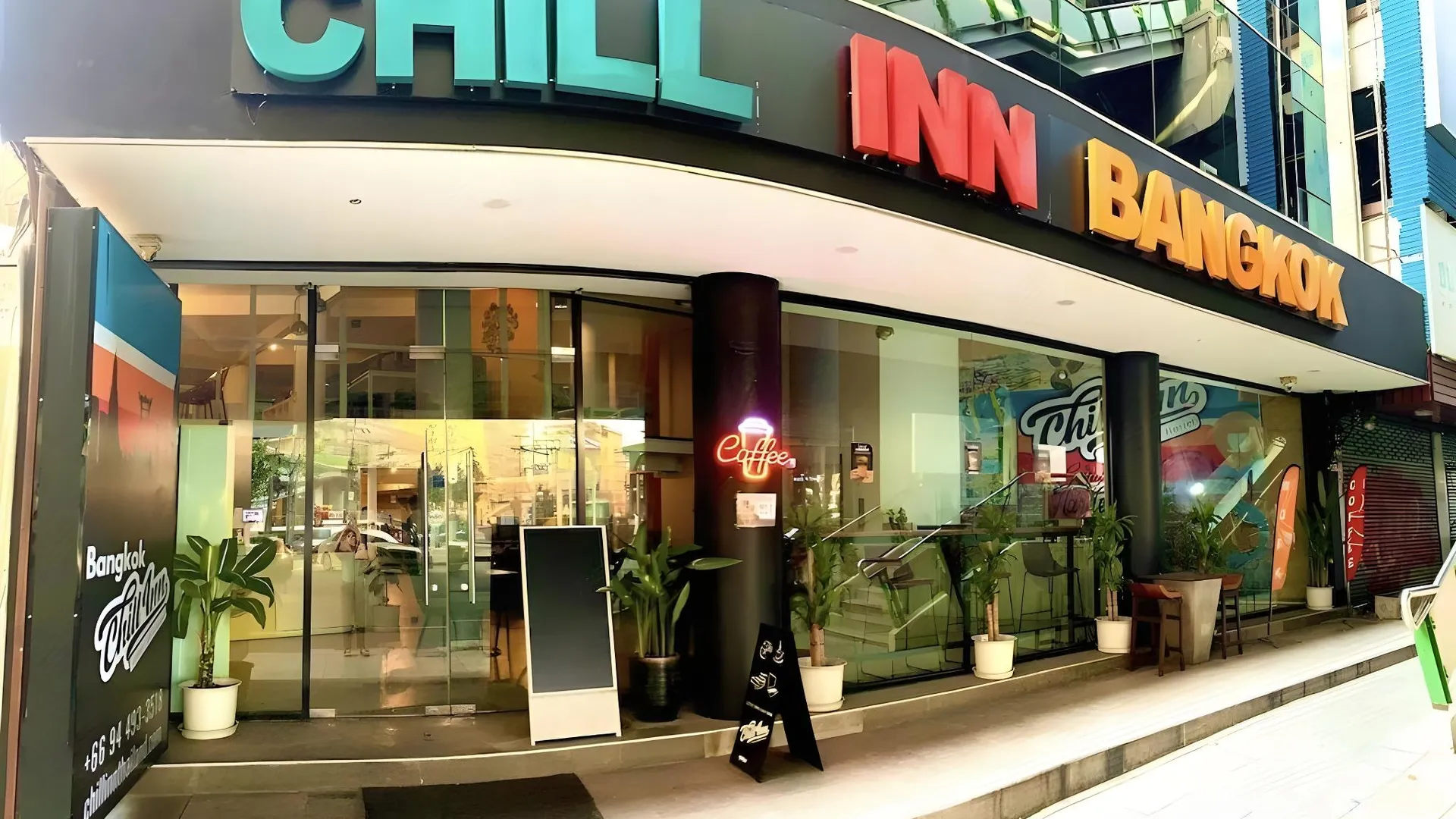 방콕 Chill Inn Bangkok 2성급 호텔 수영장