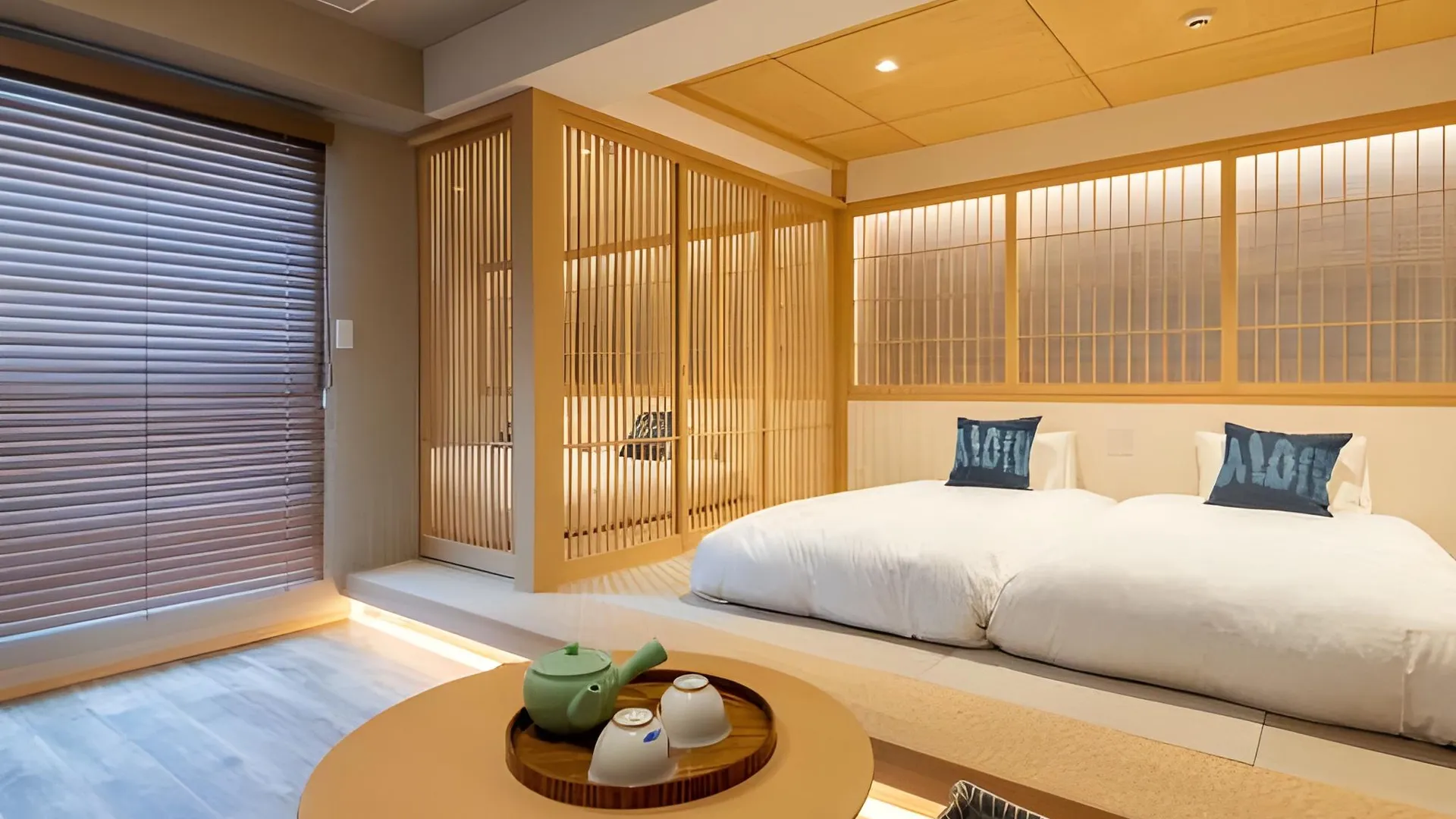 교토 웨이페어러 교토 시조 3성급 호텔 스위트룸