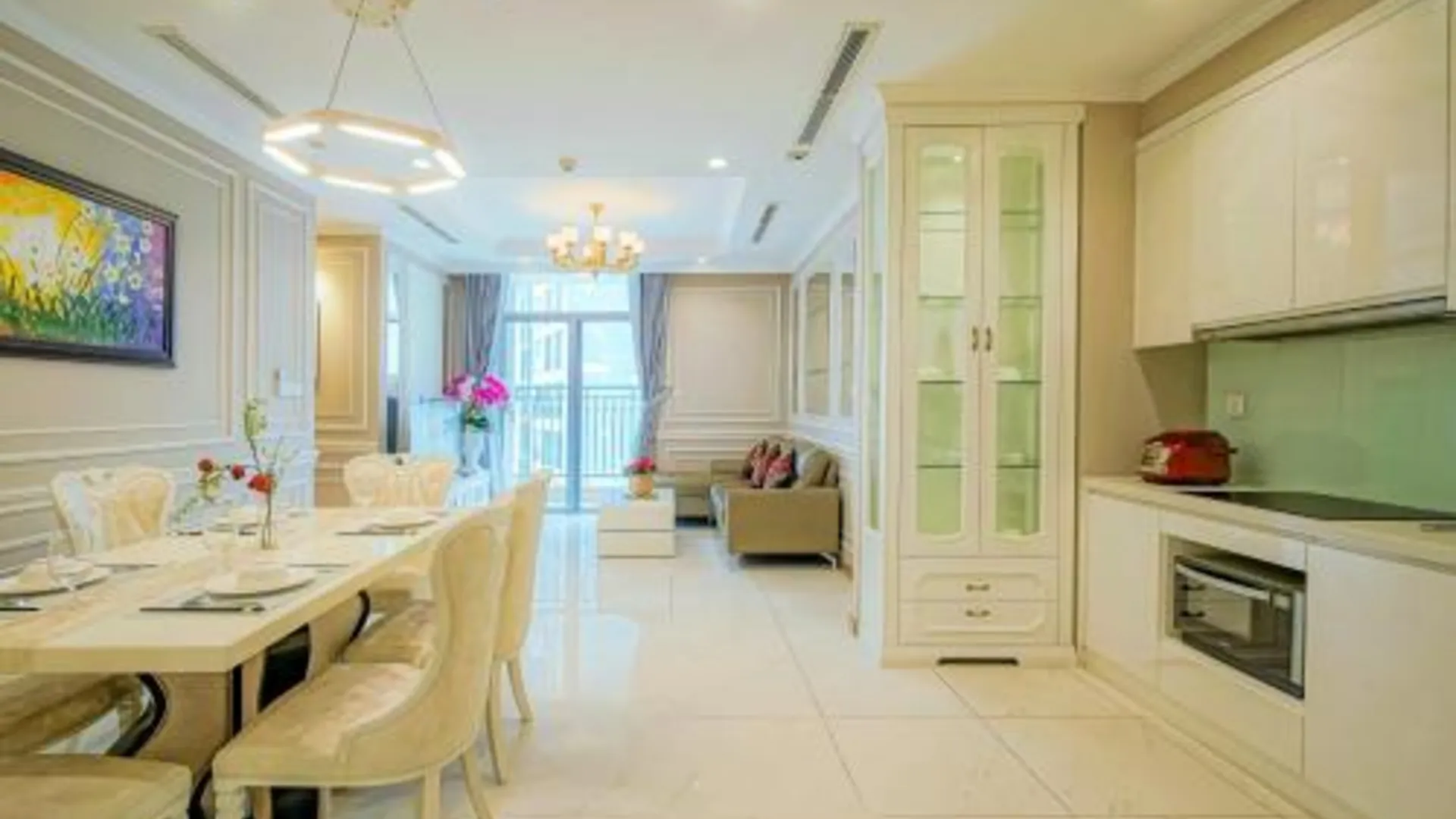 호치민 더 렉싱턴 스위트, 빈홈즈 센트럴 파크 앤 파라노믹뷰 3성급 게스트하우스 로비