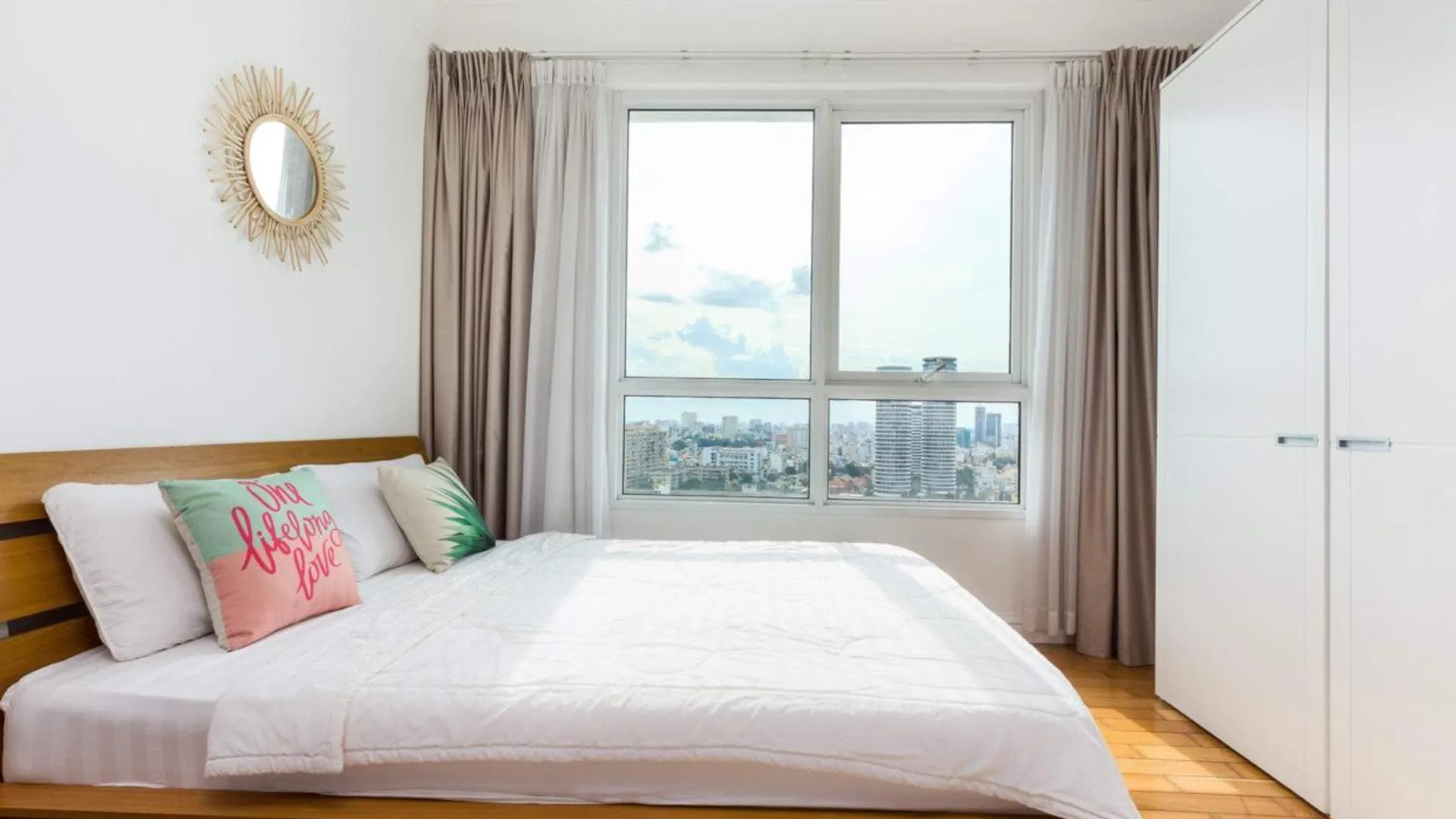 호치민 Bình Thạnh의 아파트먼트 (40m², 침실 1개, 프라이빗 욕실 1개) 4성급 싱글룸 스위트룸