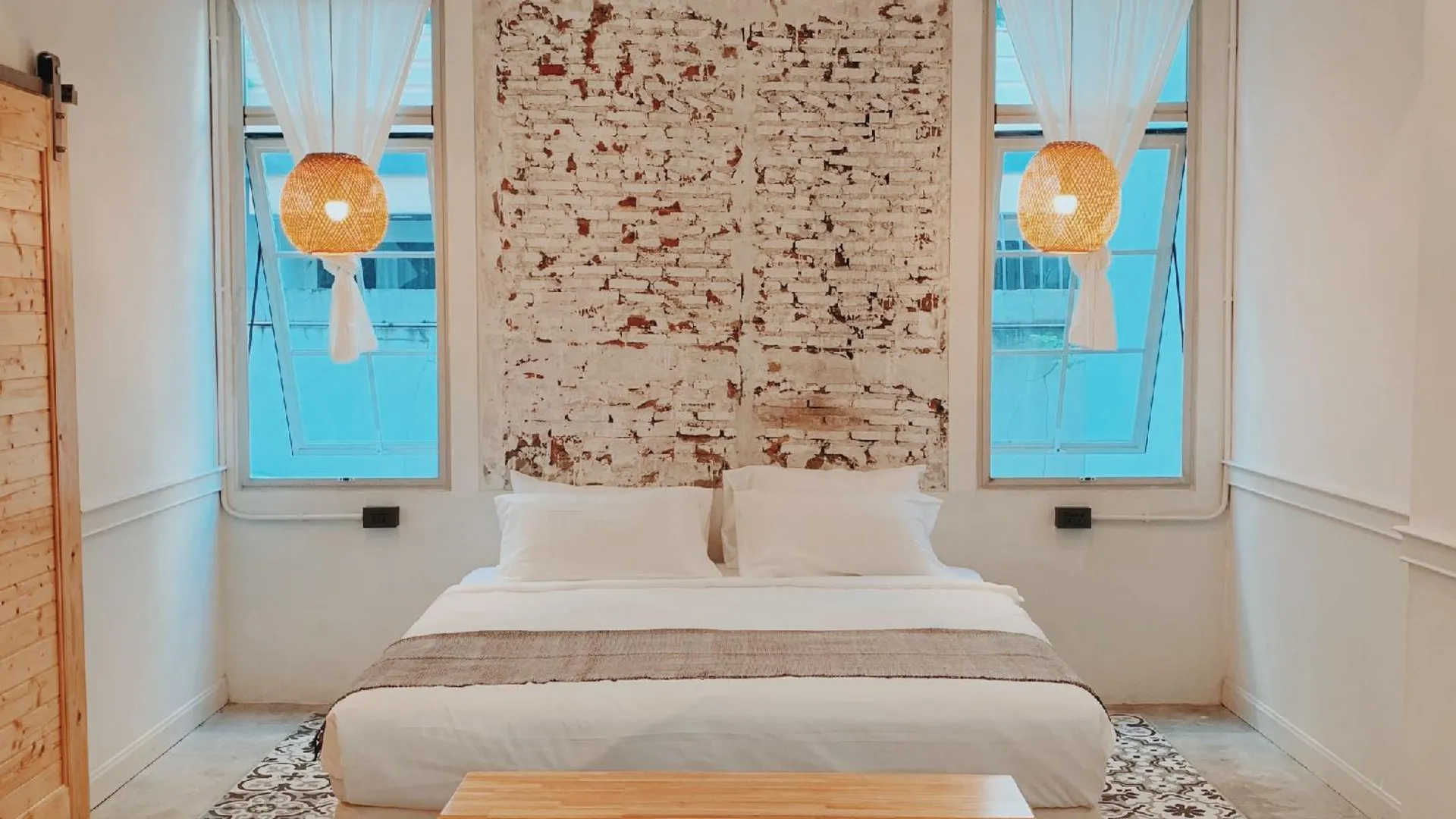 방콕 카오산의 아파트먼트 (40m², 침실 1개, 프라이빗 욕실 1개) 2성급 싱글룸 객실