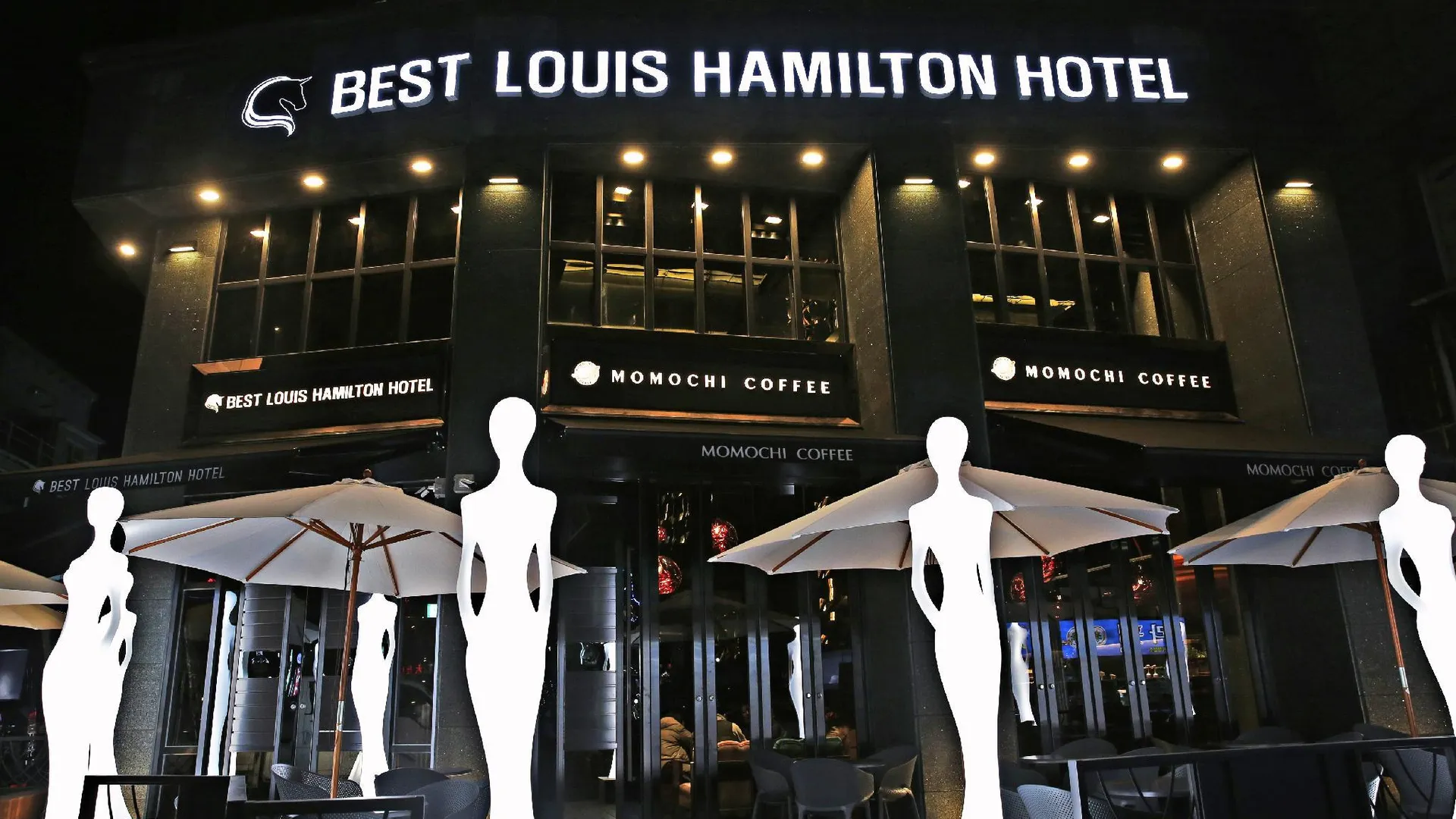 부산 베스트 루이스 해밀턴 호텔 광안점 3성급 호텔 객실