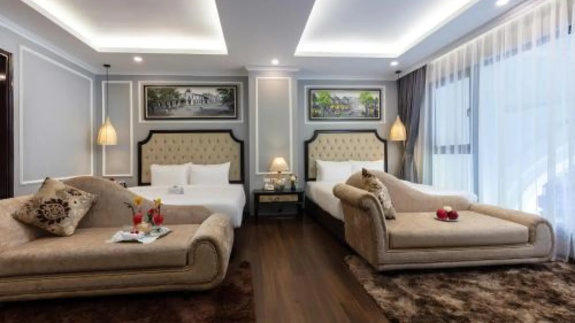 하노이 바빌론 프리미엄 호텔 앤 스파 4성급 호텔 스위트룸