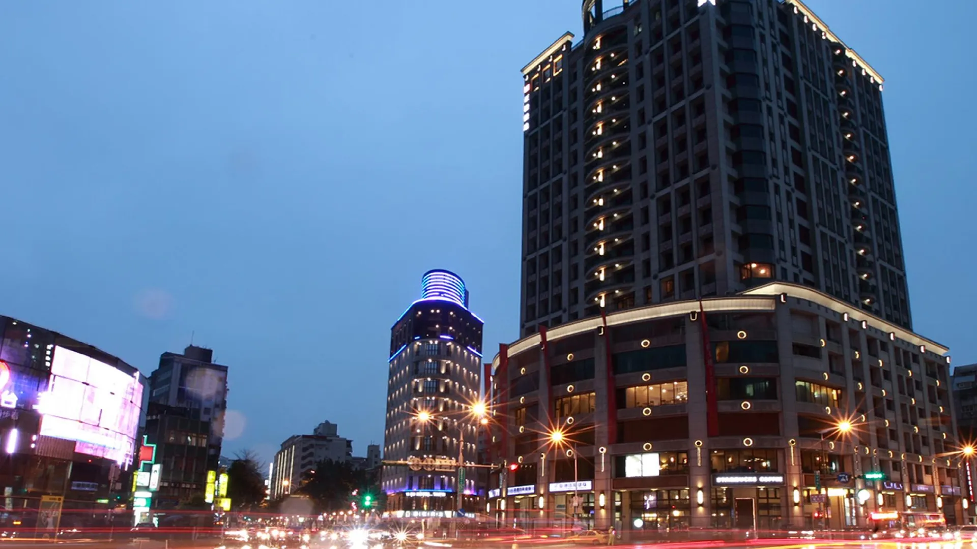 타이베이 징청 유스호스텔 2성급 호텔 전망