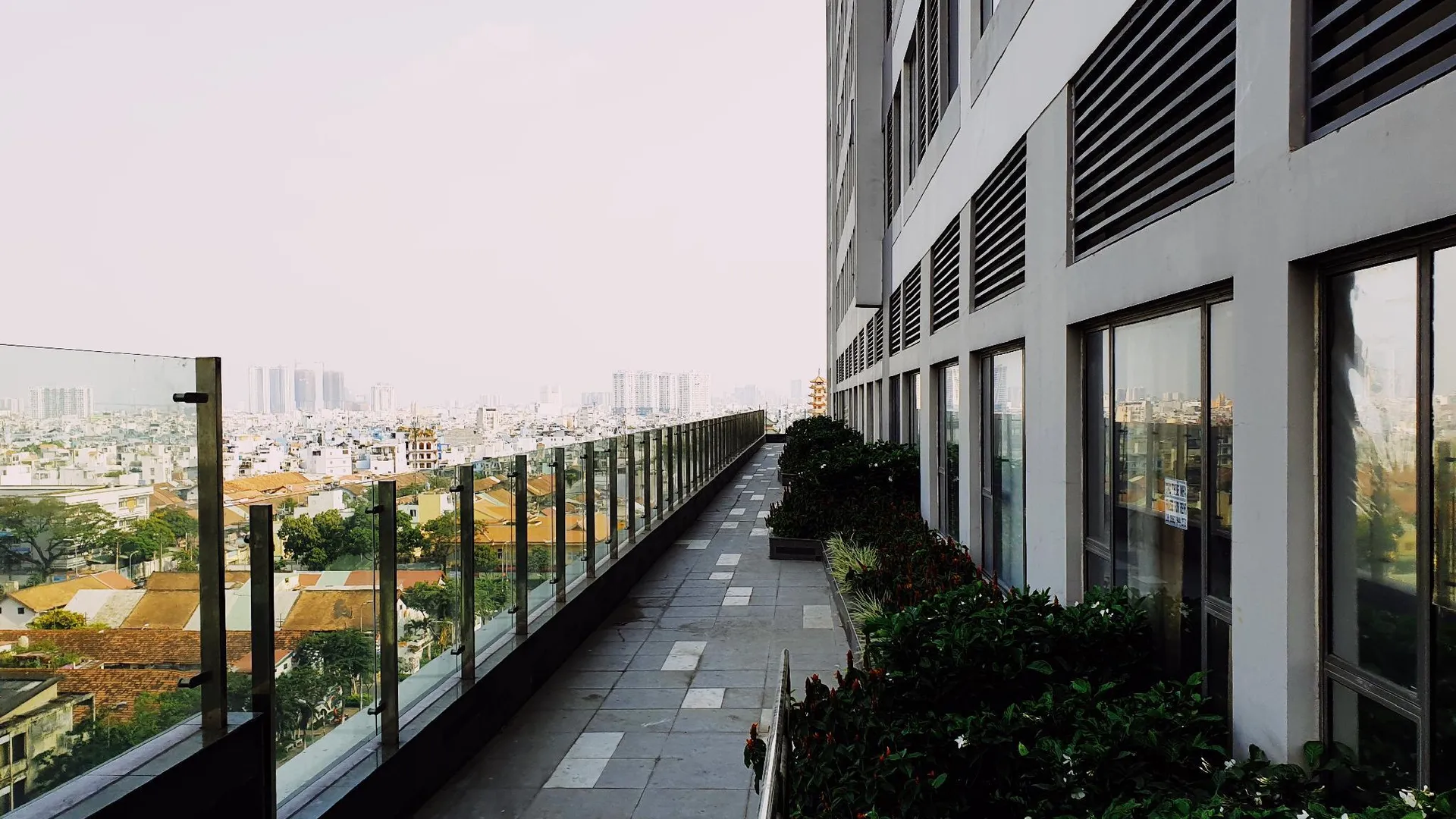 호치민 1군의 스튜디오 아파트먼트 (42m², 프라이빗 욕실 1개) 5성급 싱글룸 외관