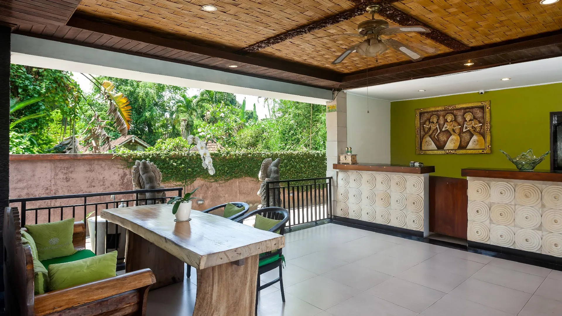 발리 카만다니 호텔 우붓 3성급 호텔 수영장