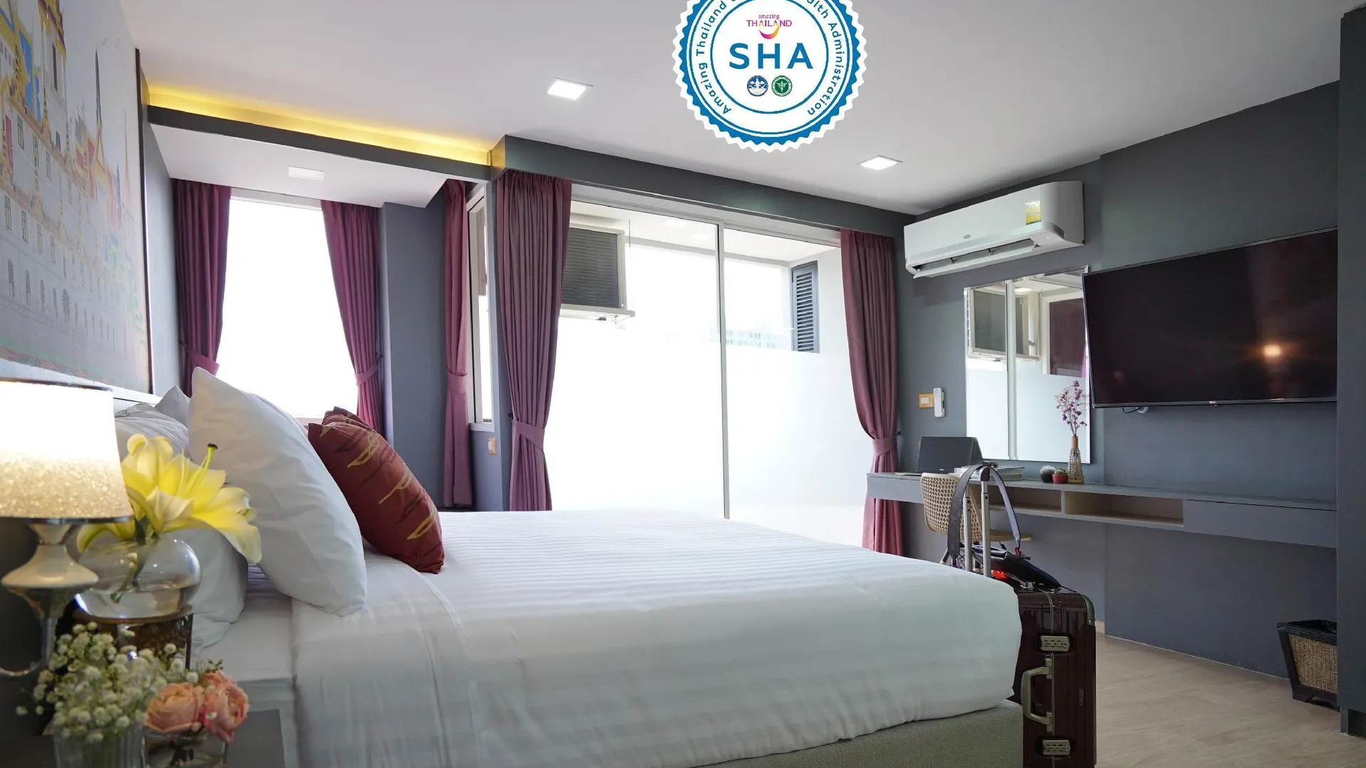 방콕 더 큐브 피프티 호텔 3성급 호텔 객실