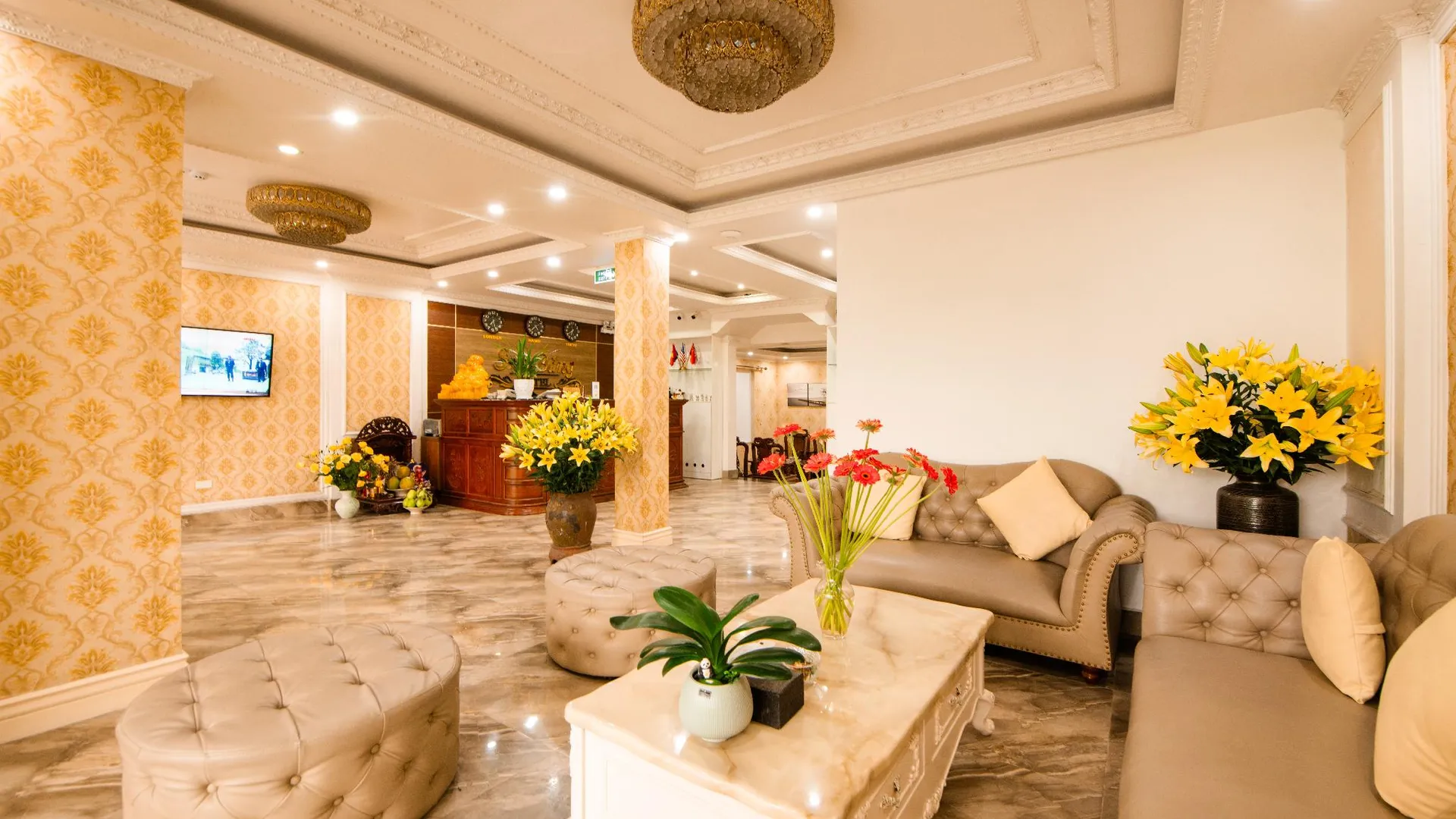 하노이 사오 방 호텔 3성급 호텔 레스토랑