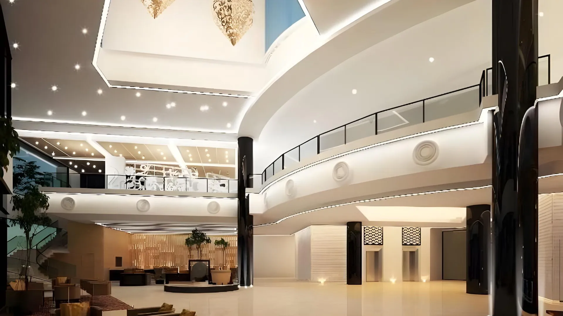 페칸 안카사 로얄레 페칸, 파항 4성급 호텔 수영장