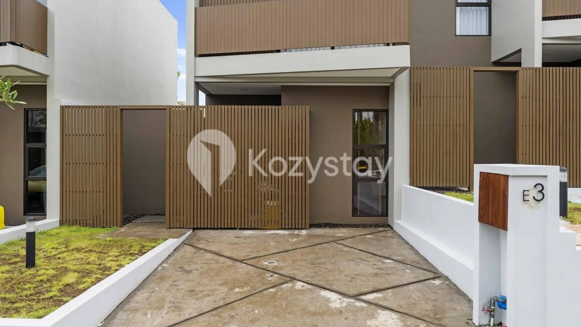 발리 울루와투의 빌라 (105m², 침실 3개, 프라이빗 욕실 2개) 4성급 게스트하우스 전망