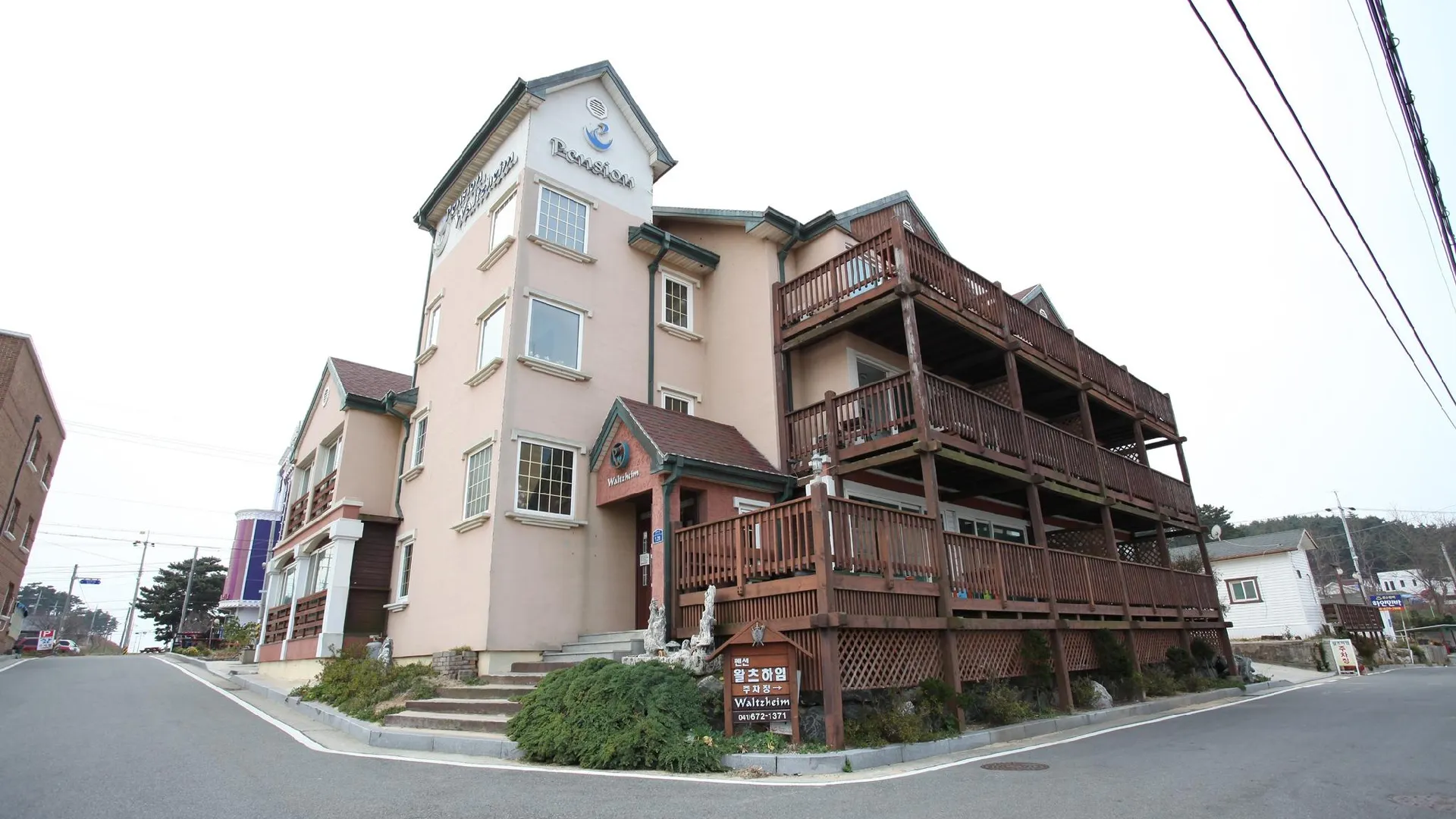 태안 태안 만리포왈츠하임펜션 1성급 게스트하우스 수영장