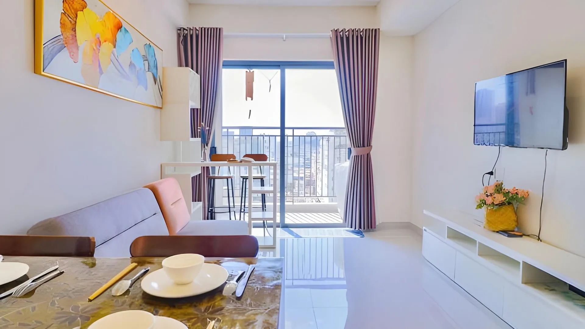 호치민 소호 레지던스 앤 호텔 4성급 호텔 전망