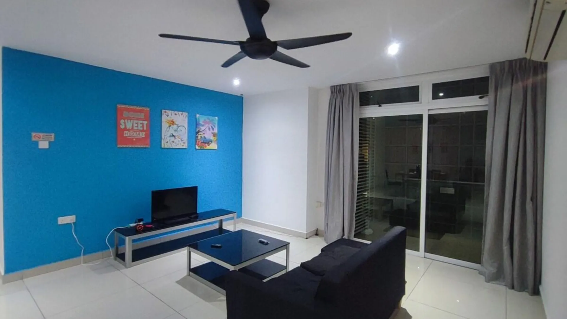 조호바루 / 조호르바루 조호바루의 아파트먼트 (110m², 침실 3개, 프라이빗 욕실 2개) 3성급 싱글룸 레스토랑