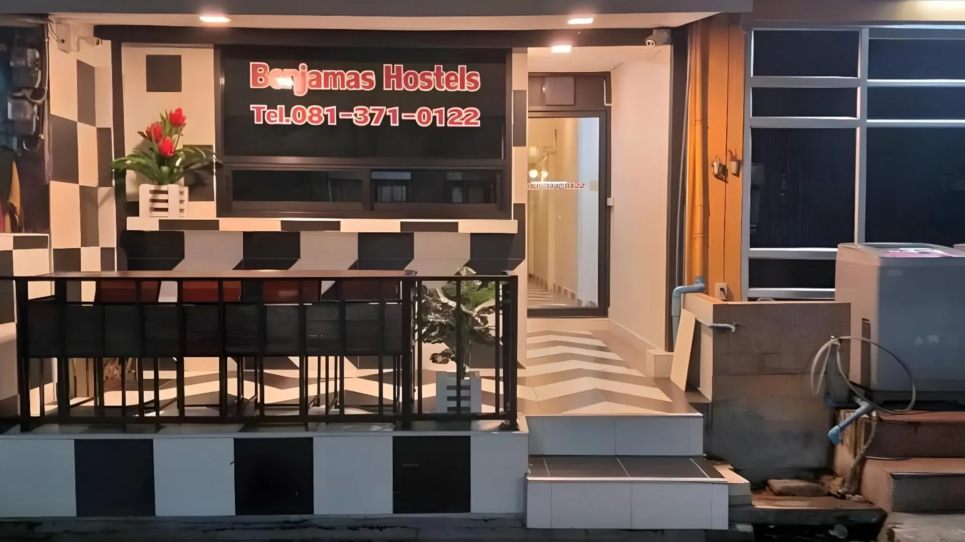 방콕 벤자마스 호스텔 2성급 호텔 객실