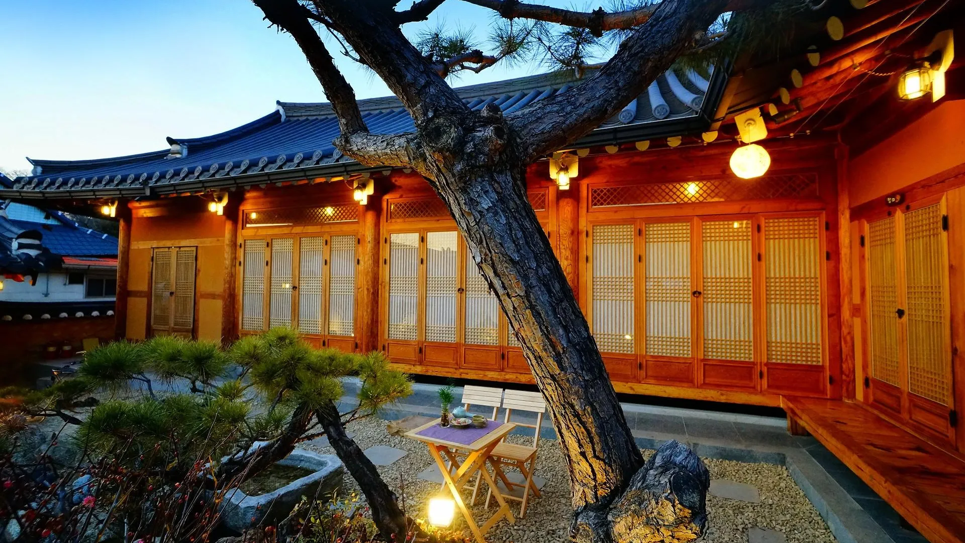 전주 전주 한옥 마을 숙박 사랑 가득 2성급 게스트하우스 레스토랑