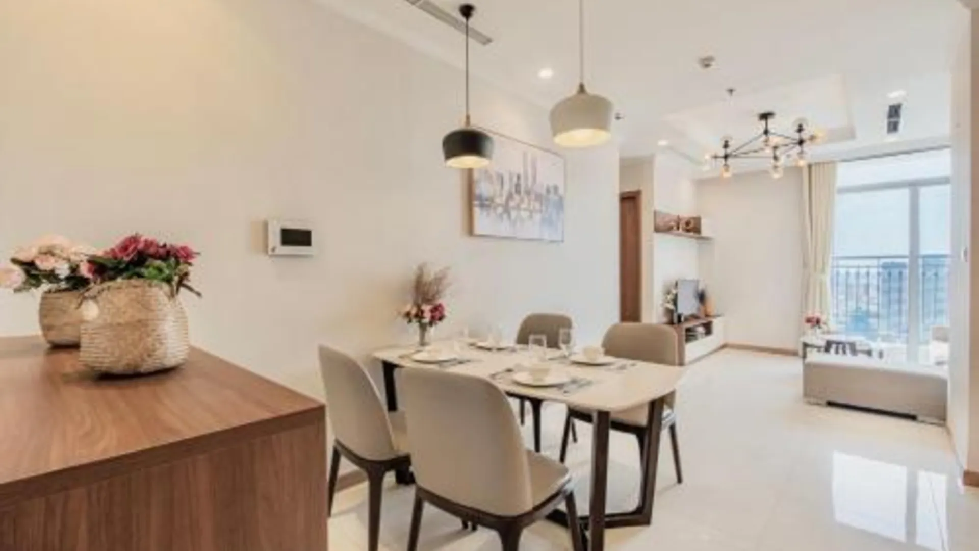 호치민 래디슨 럭셔리 아파트-랜드마크 81 지역 앤 그레이트 파크 3성급 게스트하우스 레스토랑