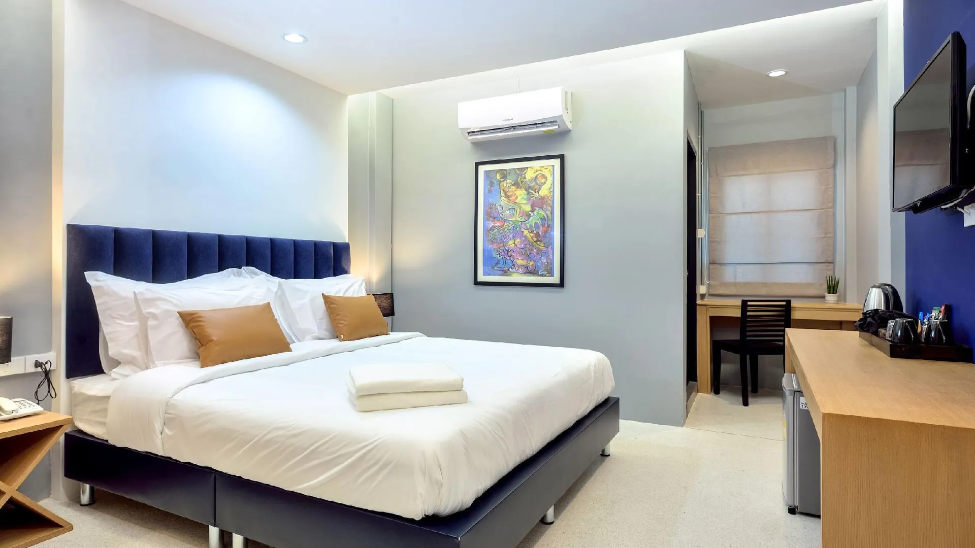 방콕 캐슬 블랙 방콕 2성급 호텔 객실