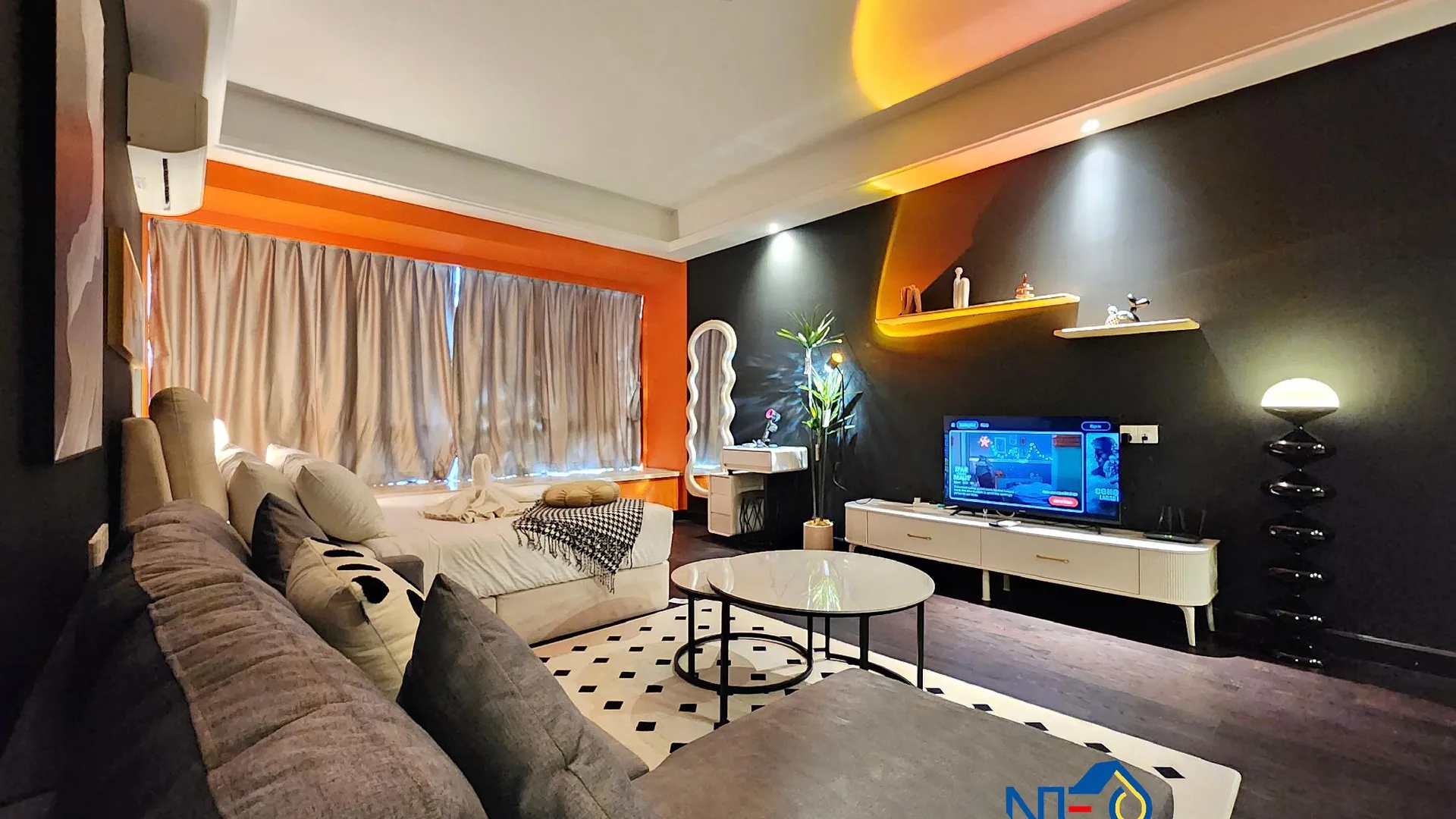 조호바루 / 조호르바루 R&F 프린세스 코브 디자이너 스위트 바이 NEO 5성급 호텔 객실