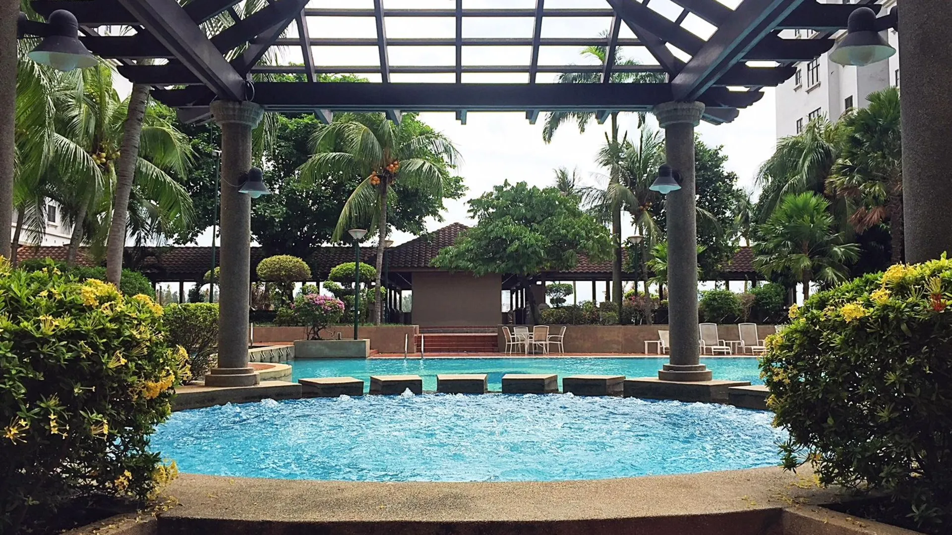 말라카 멜라카 라야의 아파트먼트 (117m², 침실 3개, 프라이빗 욕실 2개) 4성급 게스트하우스 로비