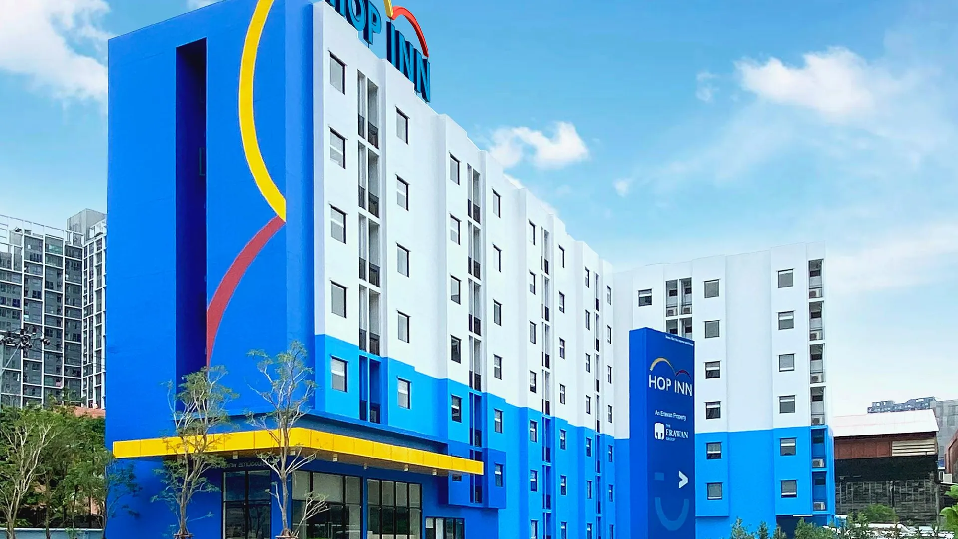 방콕 홉 인 방콕 온눗 스테이션 2성급 호텔 객실