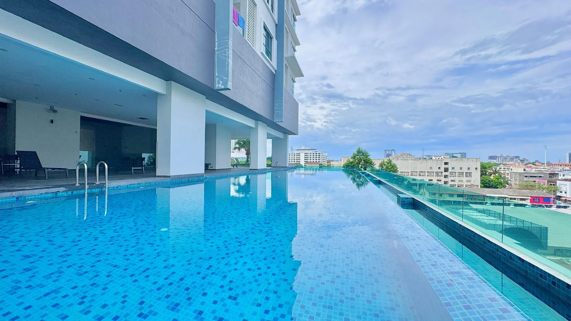 말라카 존커의 아파트먼트 (100m², 침실 3개, 프라이빗 욕실 2개) 4성급 싱글룸 전망