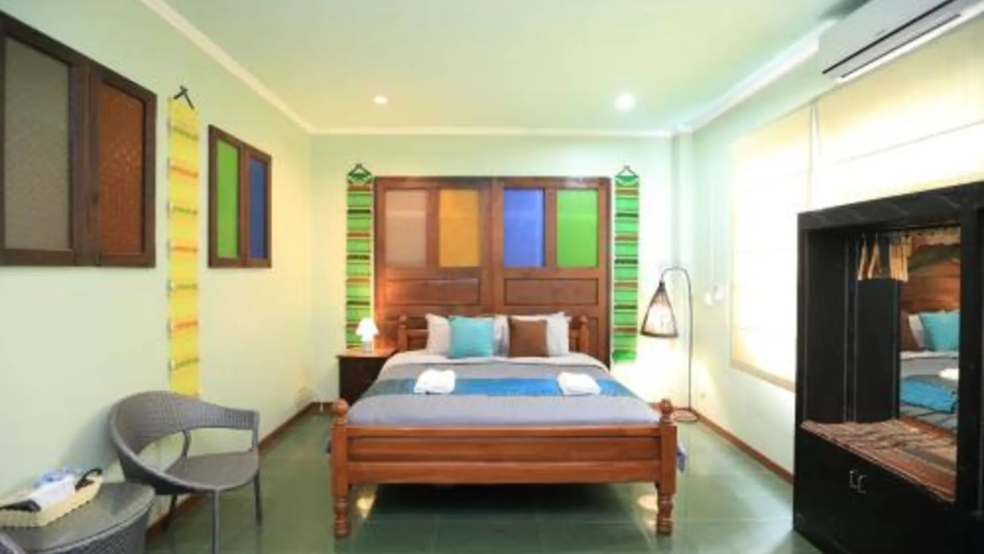 방콕 นอนในสวน รีสอร์ท 3성급 호텔 객실