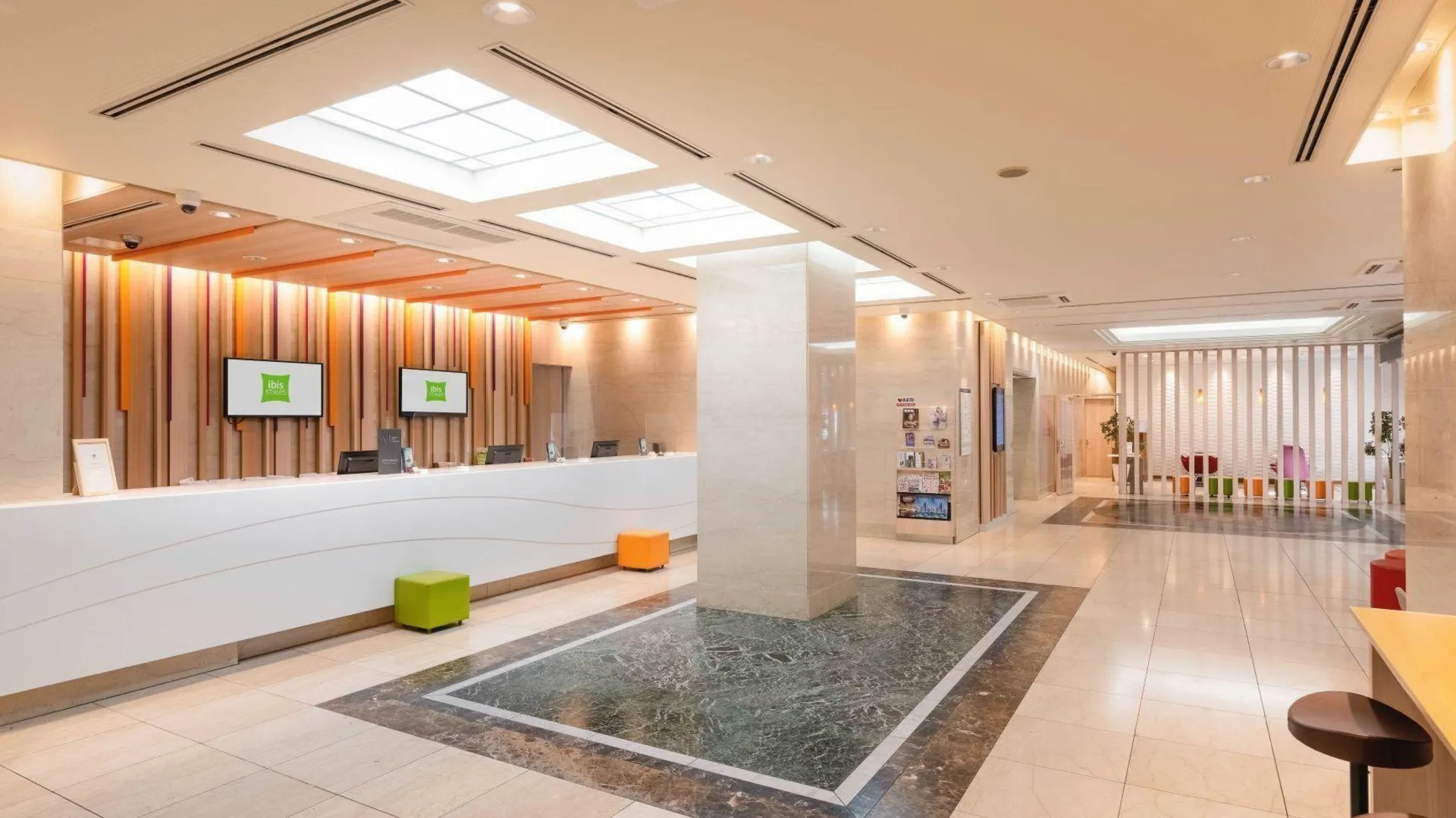 오사카 더 원파이브 오사카 남바 도톤보리 3성급 호텔 로비