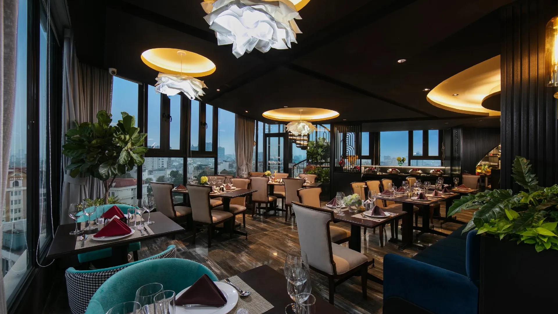 하노이 메이 드 빌 코너 호텔 5성급 호텔 로비