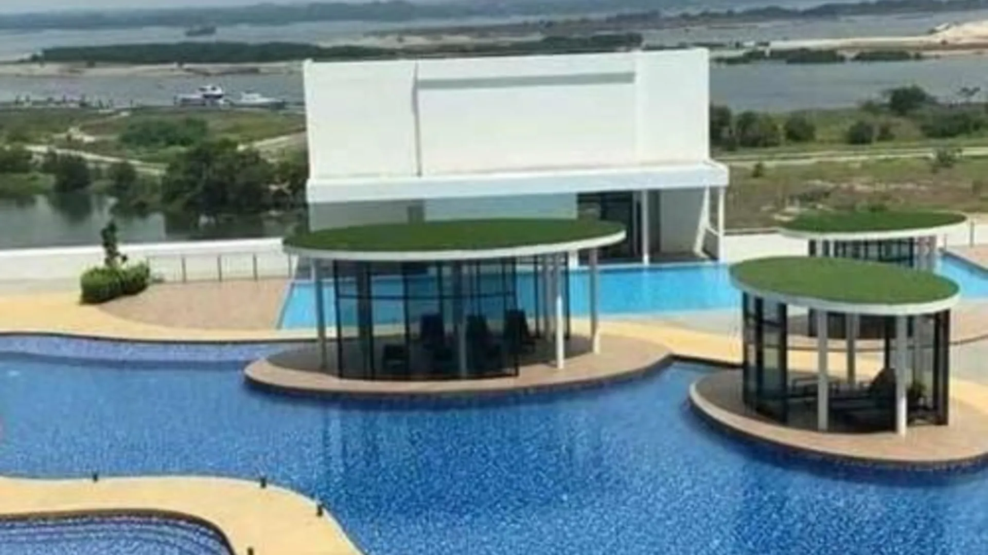 조호바루 / 조호르바루 당가베이의 프라이빗 하우스 (100m², 침실 2개, 프라이빗 욕실 2개) 3성급 게스트하우스 전망