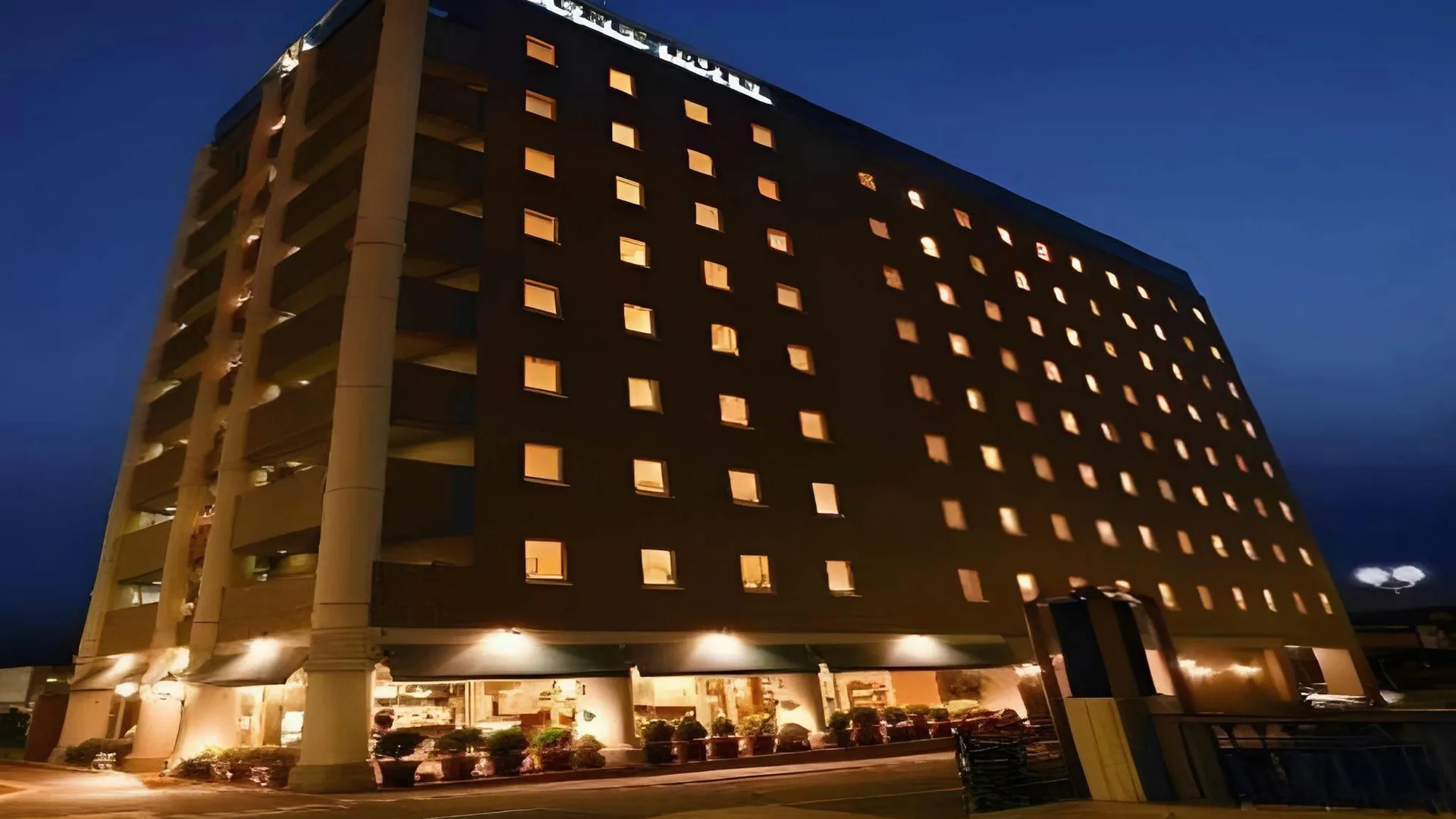 후쿠오카 듀크스 호텔 나카스 3성급 호텔 로비