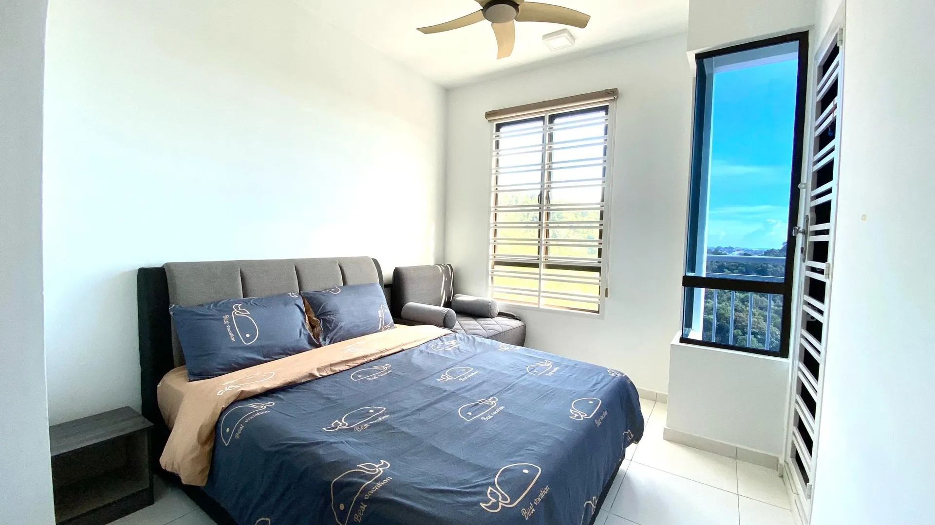 말라카 아에르 크로의 아파트먼트 (900m², 침실 3개, 프라이빗 욕실 2개) 4성급 게스트하우스 스위트룸