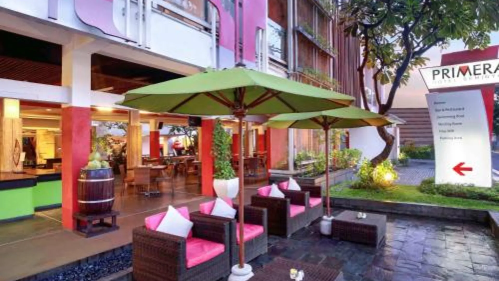 발리 프리메라 호텔 스미냑 3성급 호텔 전망