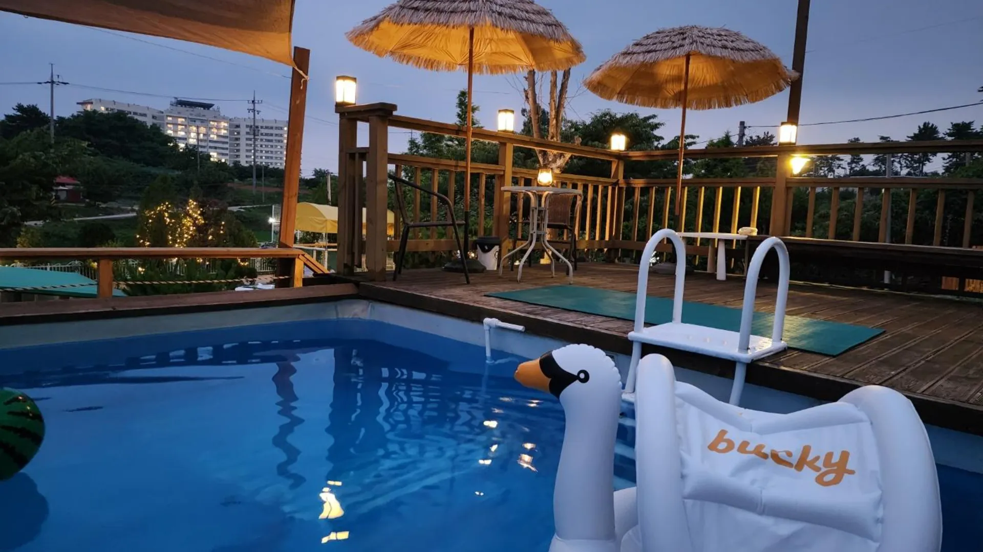 보령 보령 무창포카라반파크펜션 3성급 게스트하우스 수영장