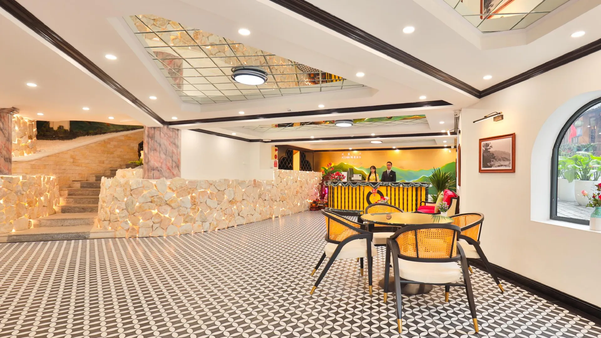 사파 바비니 패밀리 호텔 사파 4성급 호텔 레스토랑