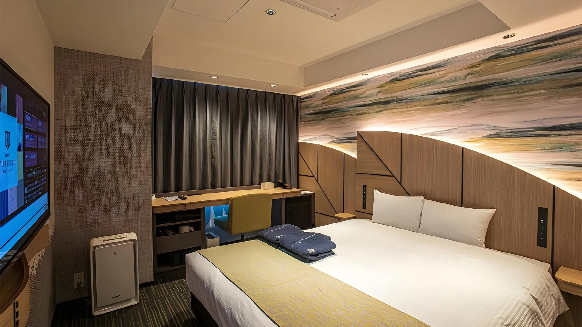 후쿠오카 호텔 토리피토 하타카 기온 3성급 호텔 전망