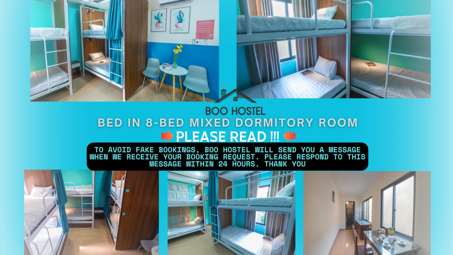 다낭 부 비치 호스텔 3성급 게스트하우스 객실