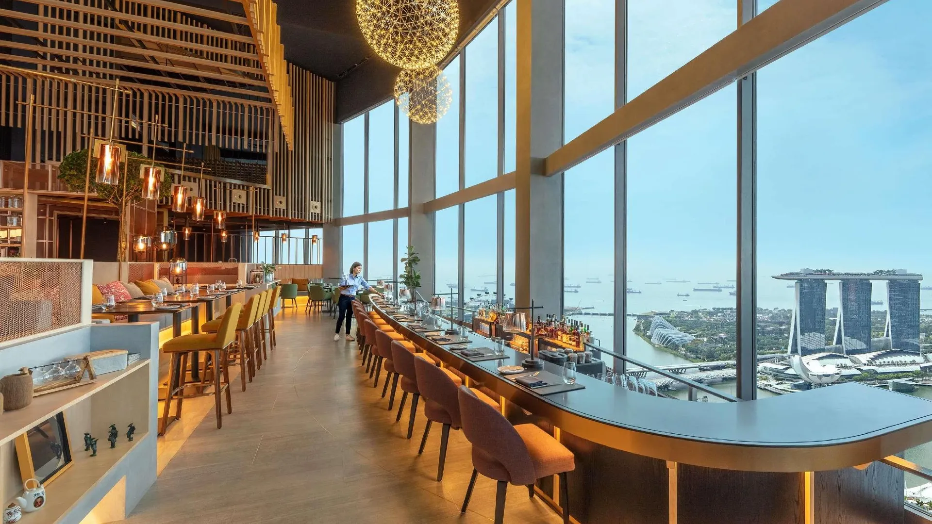 싱가포르 스위소텔 더 스탬포드 싱가포르 5성급 호텔 로비