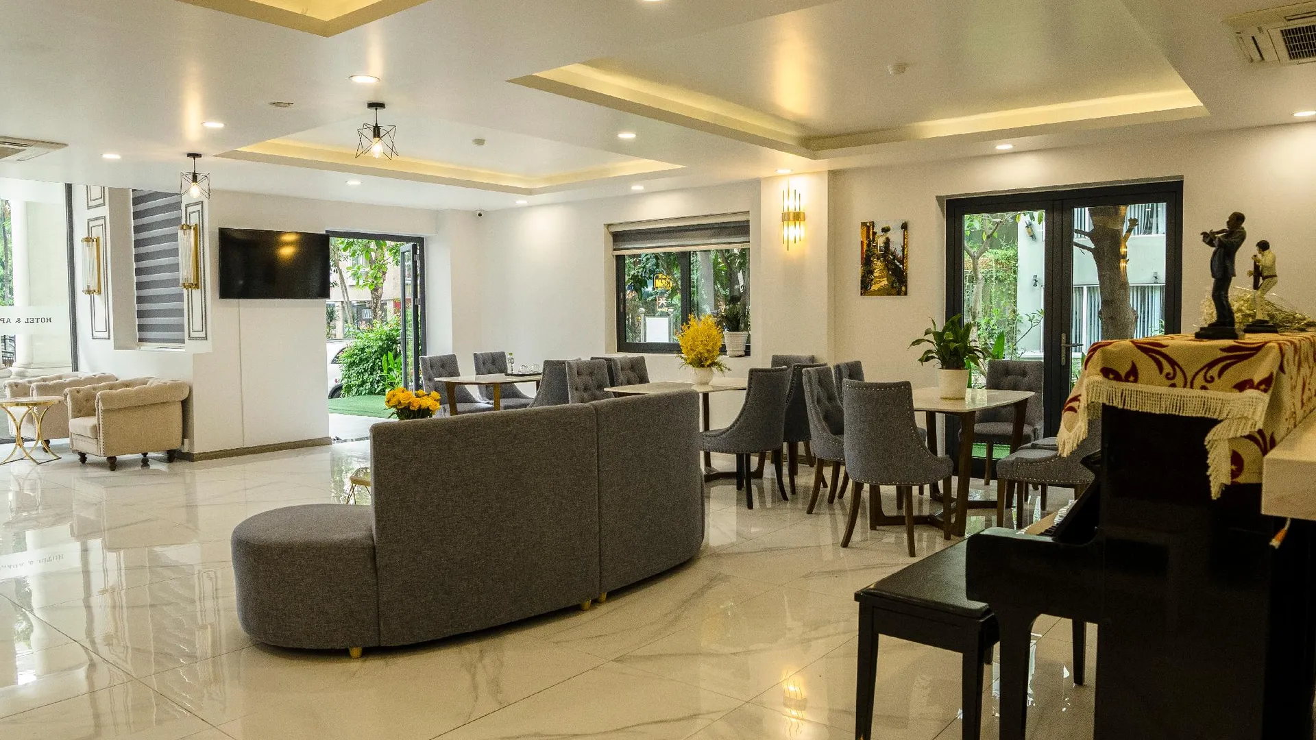 호치민 그랜드 파크 호텔 앤 아파트먼트 푸미흥 3성급 호텔 객실