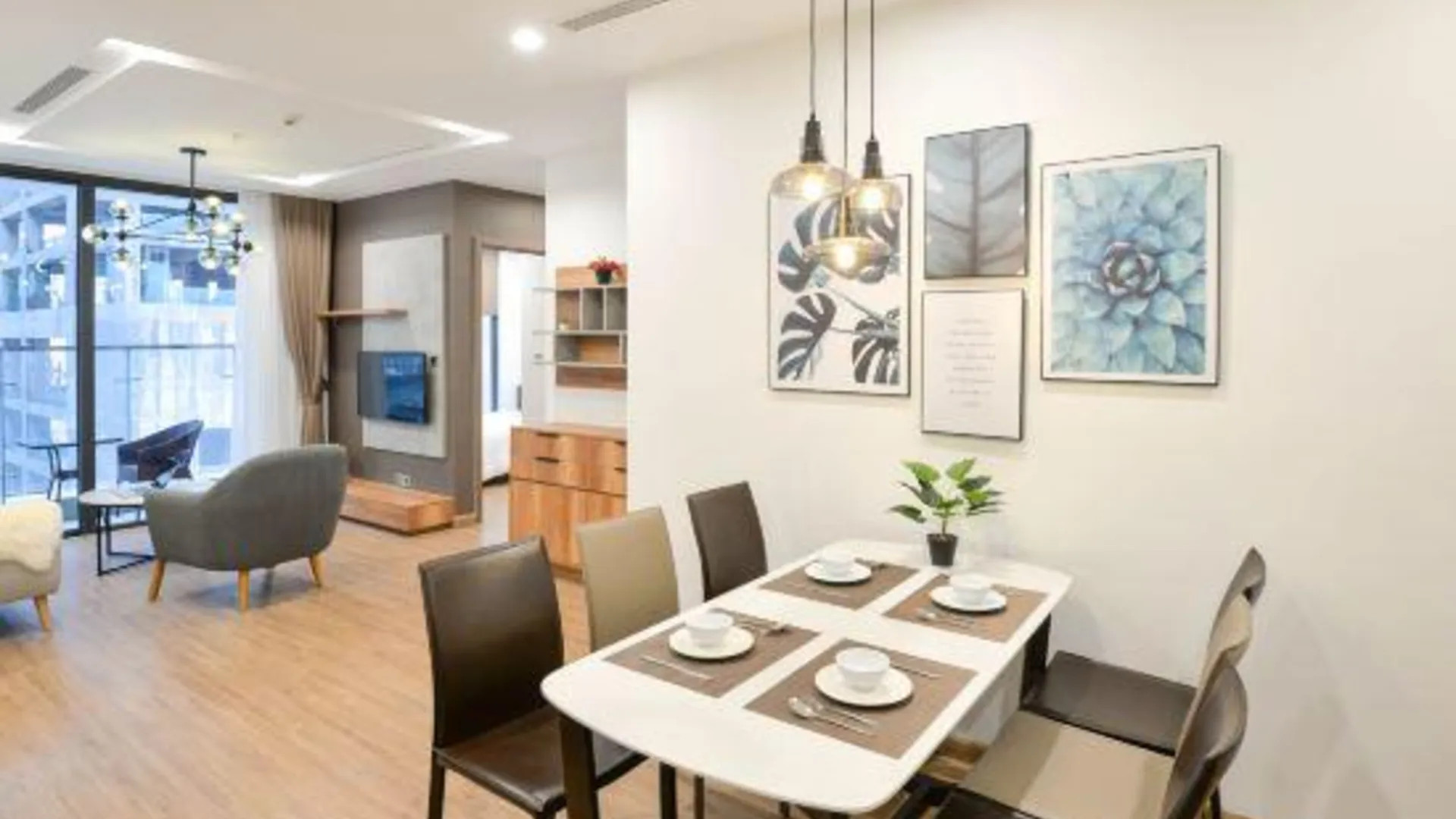 하노이 메트로폴리스 아파트먼트 5성급 호텔 객실