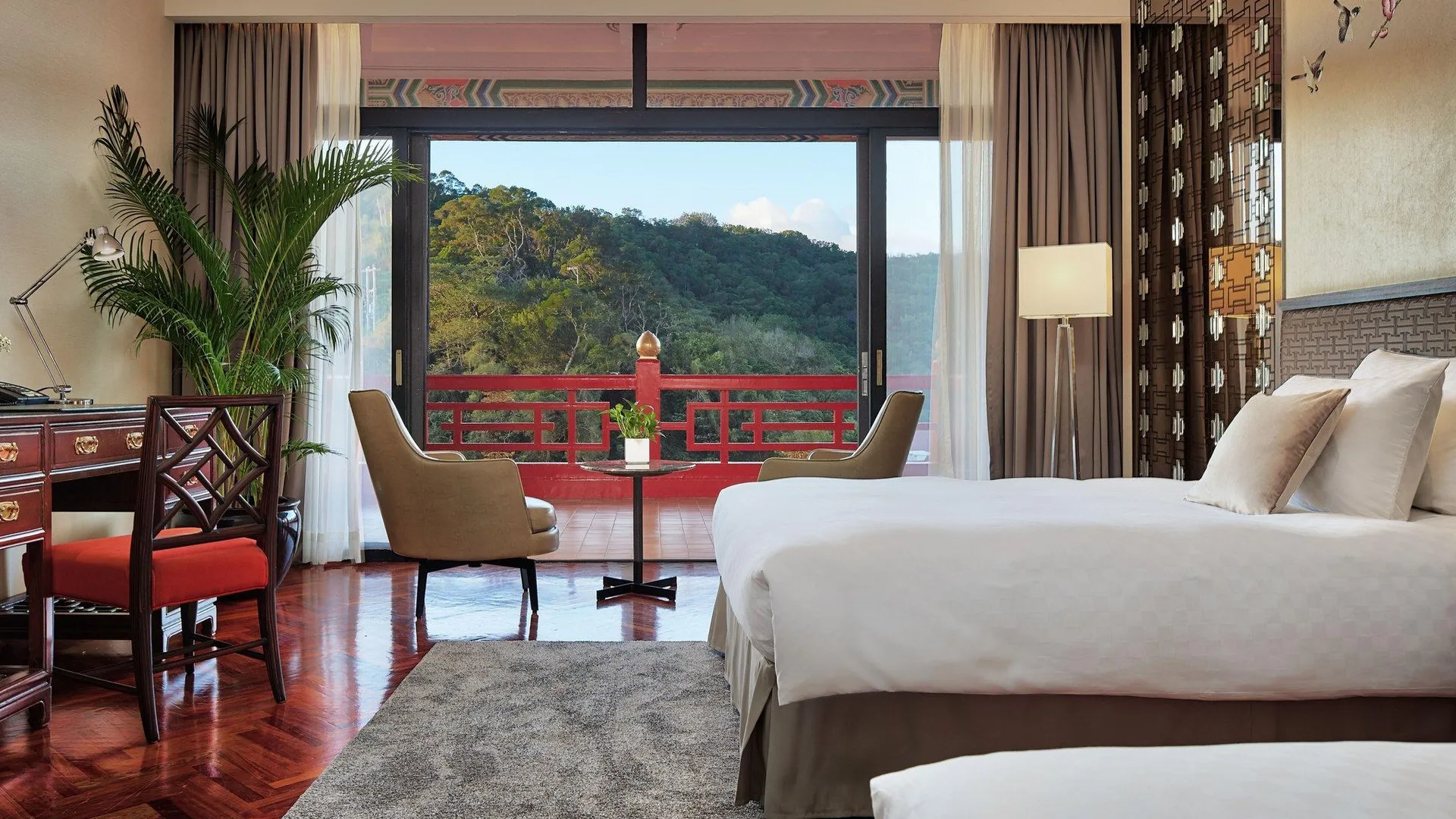 타이베이 그랜드 호텔 5성급 호텔 전망